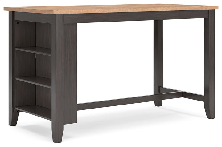 Gesthaven - Rectangular Dining Room Counter Set - Roberts Furniture & Mattress (Yorktown, VA)