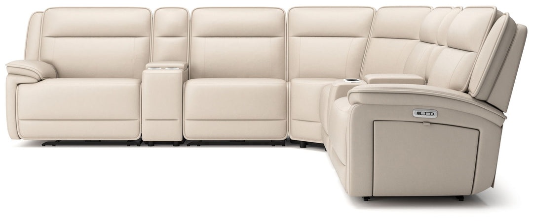 Double Deal - Reclining Sectional - Roberts Furniture & Mattress (Yorktown, VA)