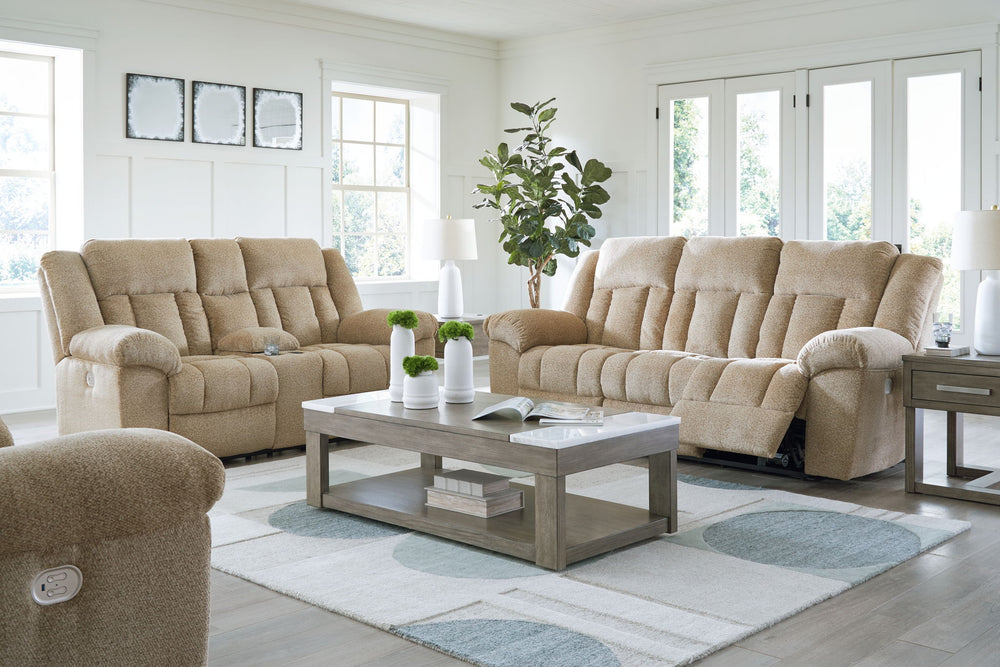 Tip-Off - Reclining Living Room Set - Roberts Furniture & Mattress (Yorktown, VA)