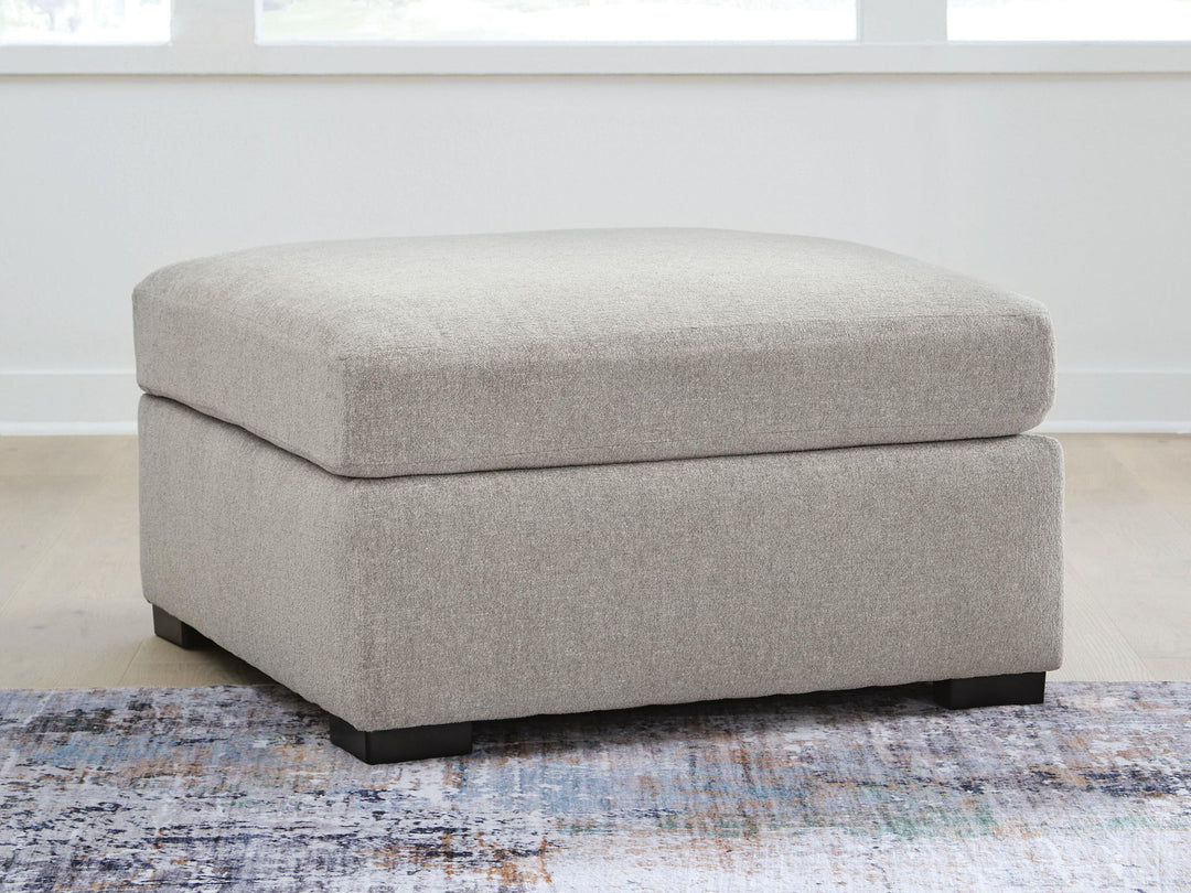 ModMax Luxe - Oversized Accent Ottoman - Flint - Roberts Furniture & Mattress (Yorktown, VA)