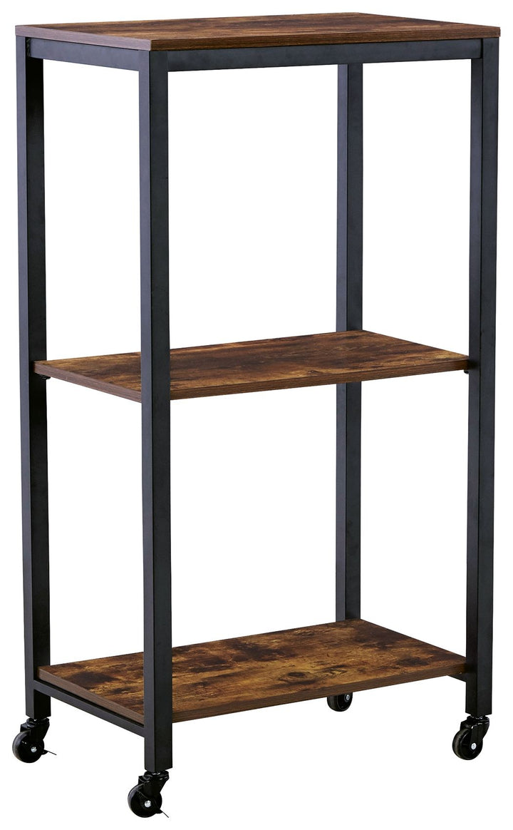 Bevinfield - Bar Cart - Brown / Black