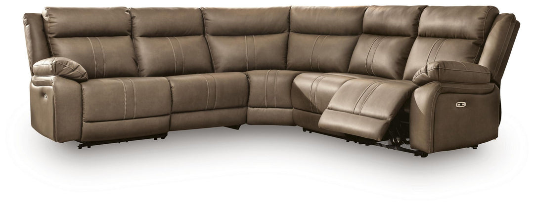 Max-Momentum - Reclining Sectional - Roberts Furniture & Mattress (Yorktown, VA)