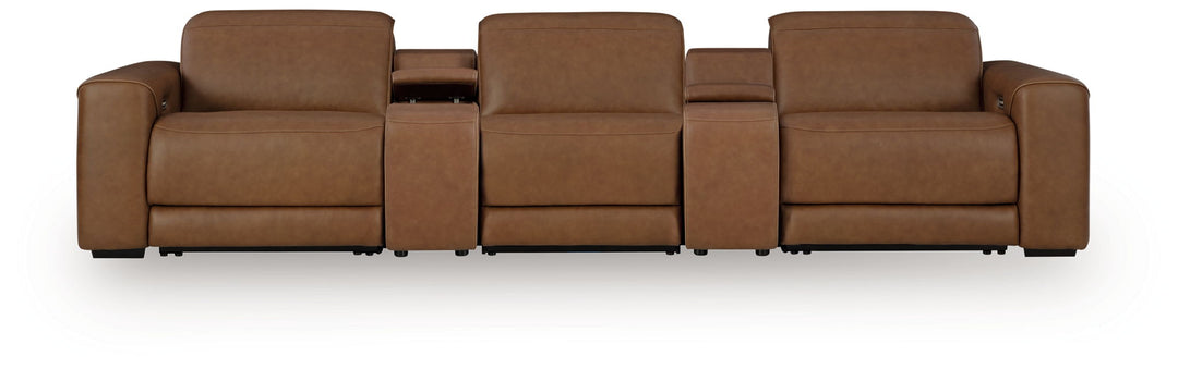 Magic Man - Reclining Sectional - Roberts Furniture & Mattress (Yorktown, VA)