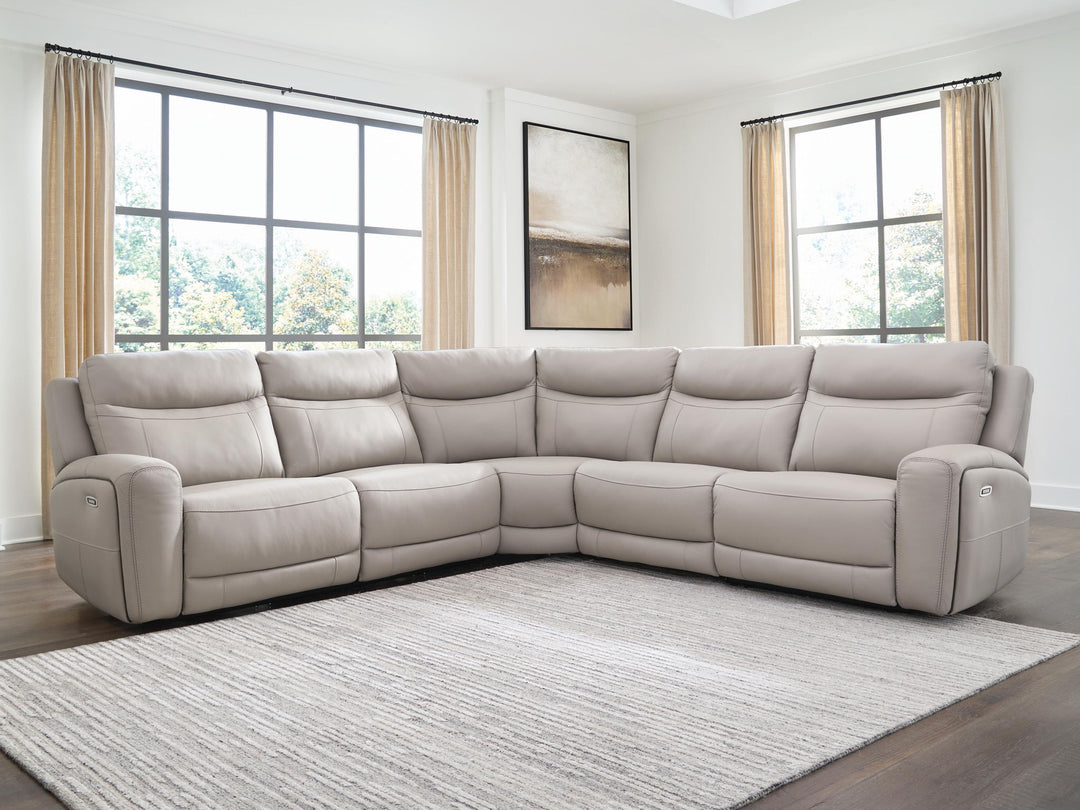 Gravier - Reclining Sectional - Roberts Furniture & Mattress (Yorktown, VA)