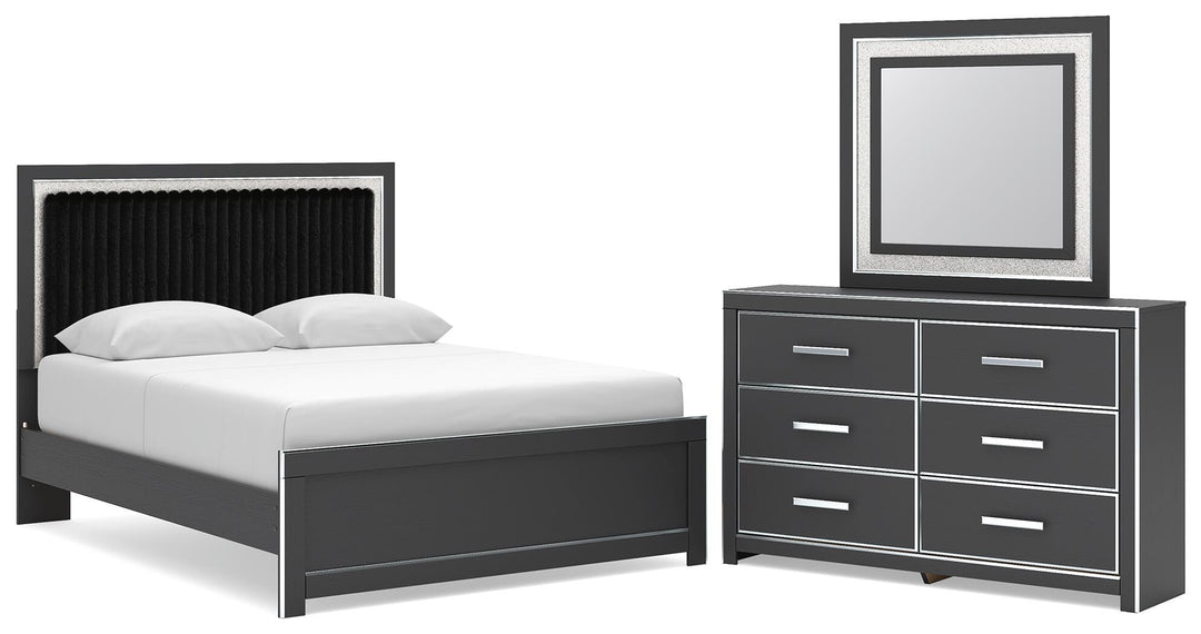 Zuraleus - Upholstered Panel Platform Bedroom Set