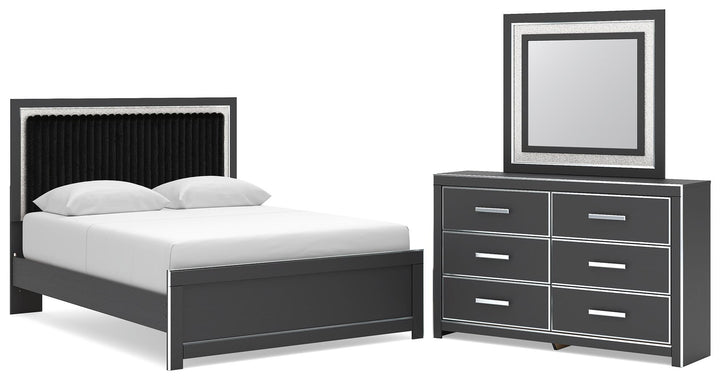 Zuraleus - Upholstered Panel Platform Bedroom Set