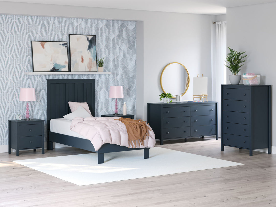 Simmenfort - Platform Bedroom Set - Roberts Furniture & Mattress (Yorktown, VA)