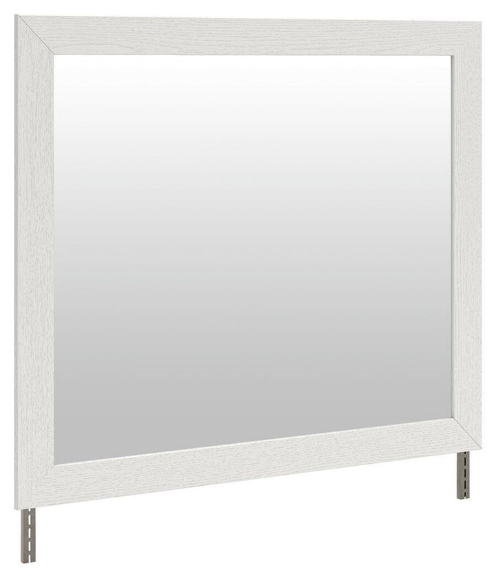 Savonport - Bedroom Mirror - White - Roberts Furniture & Mattress (Yorktown, VA)