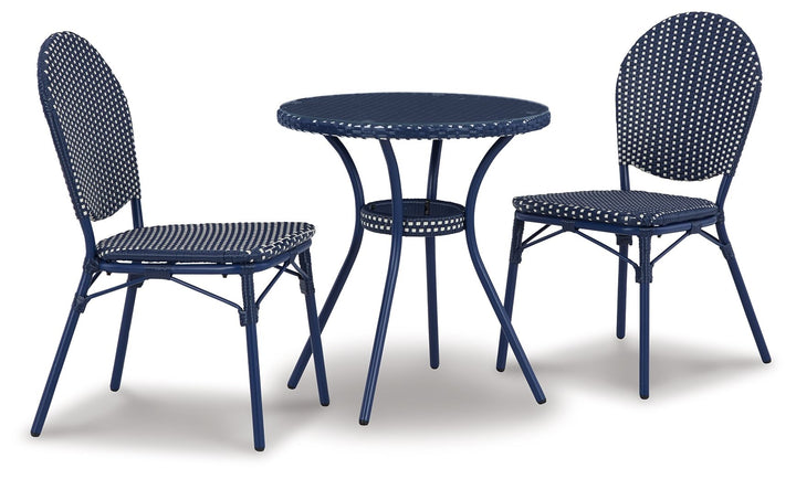Odyssey Blue - Chairs w/Table Set (Set of 3) - Blue
