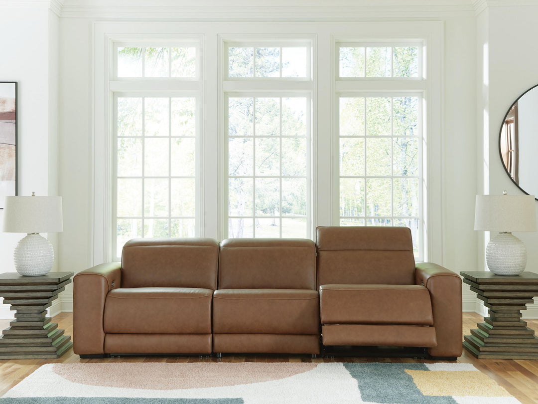 Magic Man - Reclining Sectional - Roberts Furniture & Mattress (Yorktown, VA)