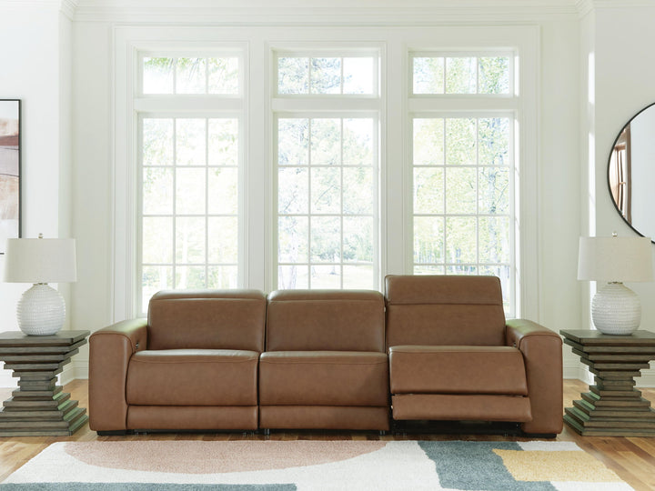 Magic Man - Reclining Sectional - Roberts Furniture & Mattress (Yorktown, VA)