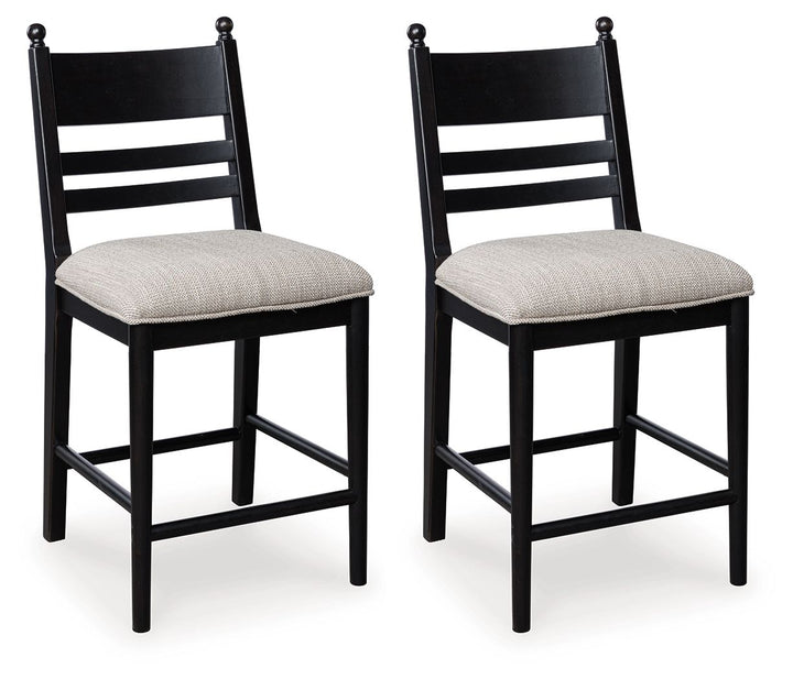 Greddinton - Upholstered Barstool (Set of 2)
