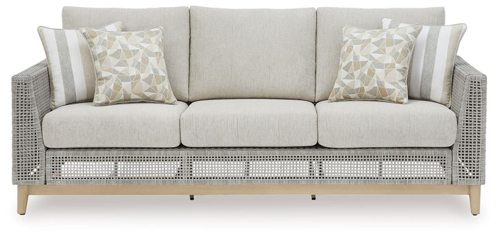 Seton Creek - 4 Pc. - Lounge Set - Gray - Roberts Furniture & Mattress (Yorktown, VA)