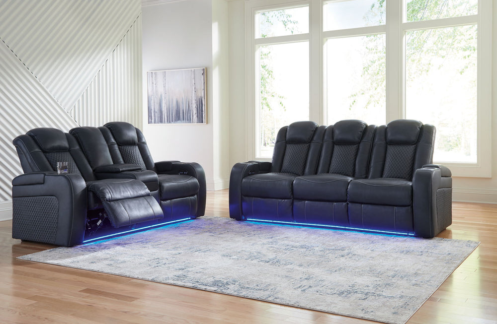 Fyne-dyme - Reclining Living Room Set - Roberts Furniture & Mattress (Yorktown, VA)