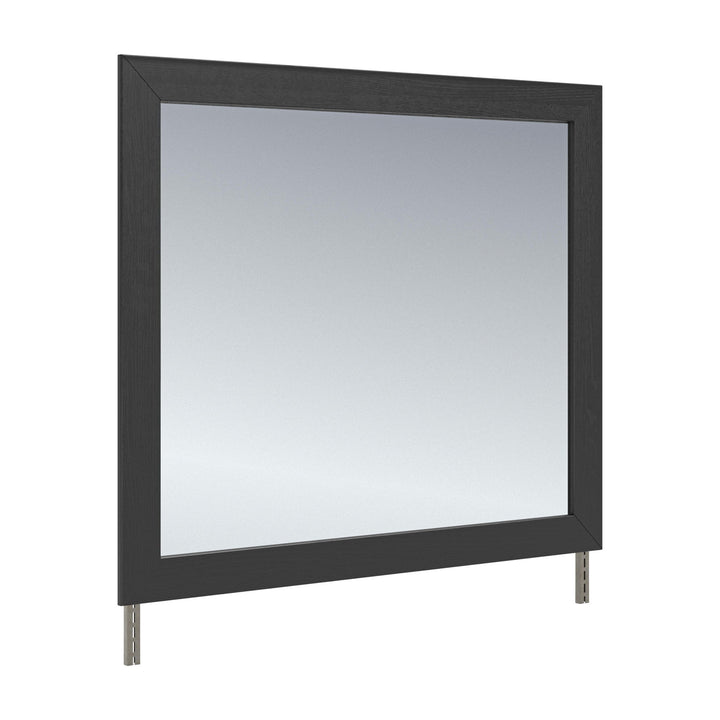Stabotta - Bedroom Mirror - Black - Roberts Furniture & Mattress (Yorktown, VA)