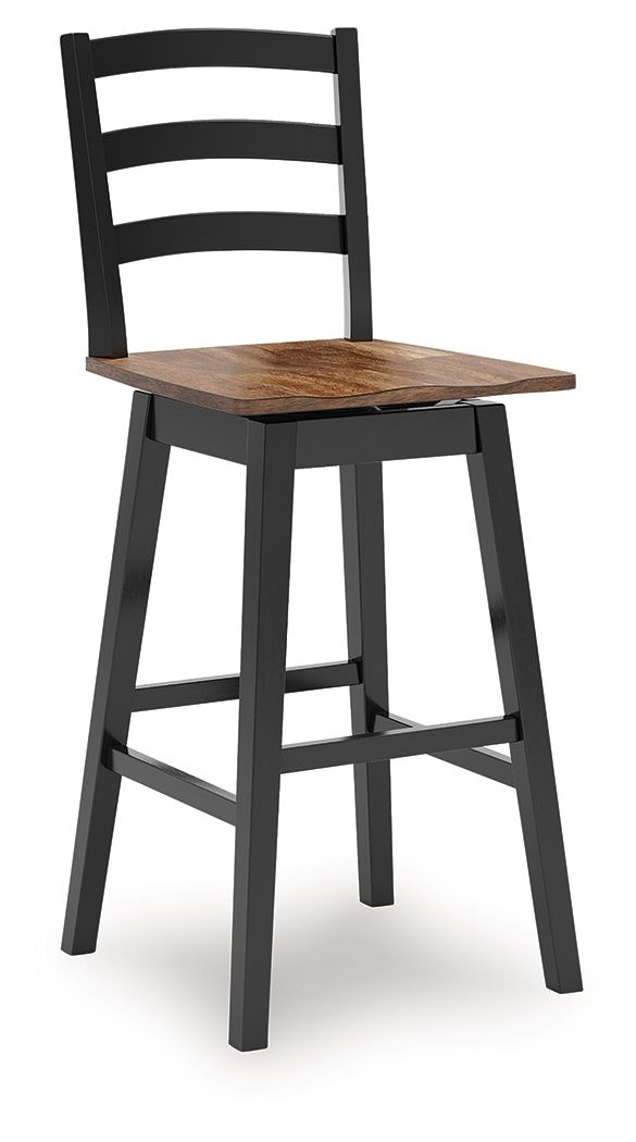 Wildenauer - Swivel Stool (Set of 2) - Roberts Furniture & Mattress (Yorktown, VA)