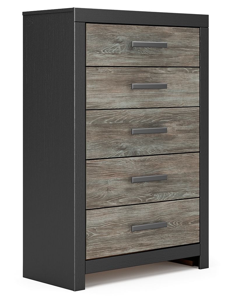 Broachmyn - Five Drawer Chest - Roberts Furniture & Mattress (Yorktown, VA)