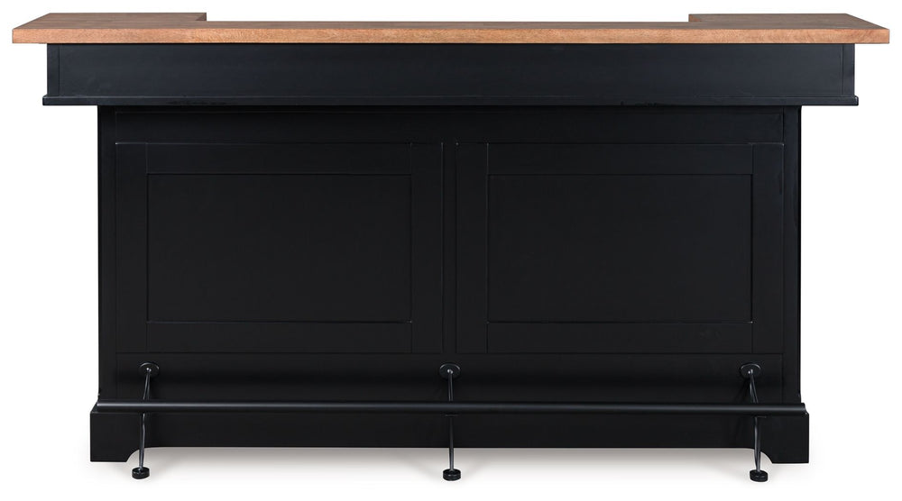 Wildenauer - Bar - Brown / Black - Roberts Furniture & Mattress (Yorktown, VA)