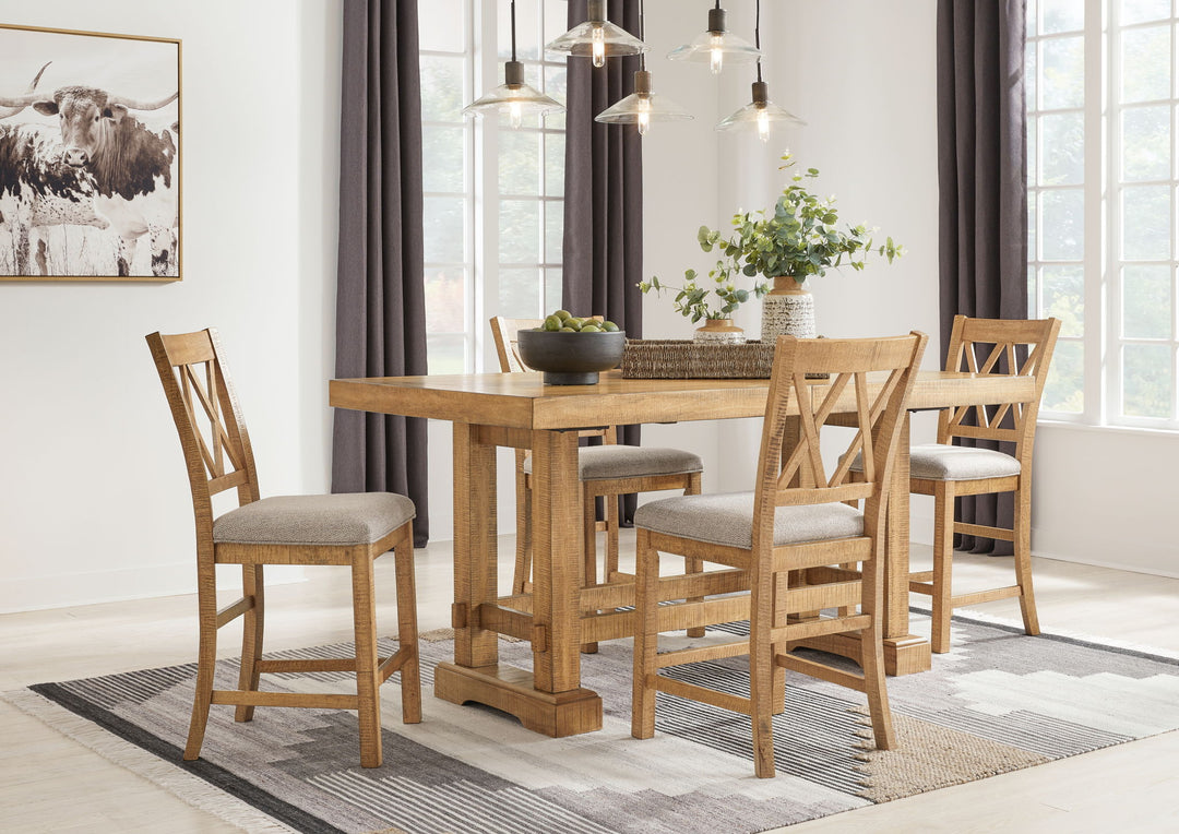 Havonplane - Counter Dining Set - Roberts Furniture & Mattress (Yorktown, VA)