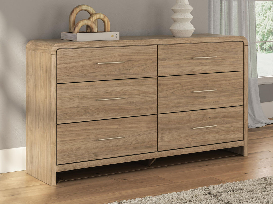 Gramburg - Six Drawer Dresser - Roberts Furniture & Mattress (Yorktown, VA)
