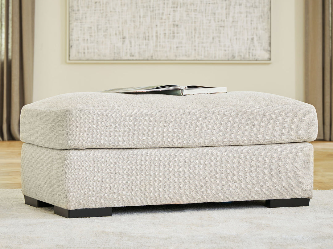Conlee-Pike - Ottoman - Linen - Roberts Furniture & Mattress (Yorktown, VA)