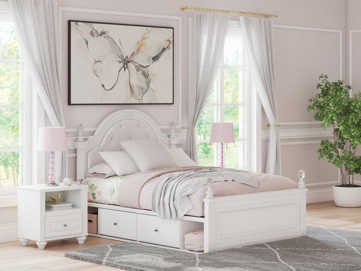 Kozlani - Upholstered Panel Storage Bed - Roberts Furniture & Mattress (Yorktown, VA)