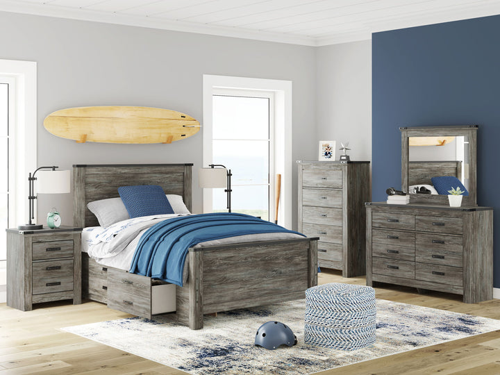 Frandern - Storage Panel Bedroom Set - Roberts Furniture & Mattress (Yorktown, VA)