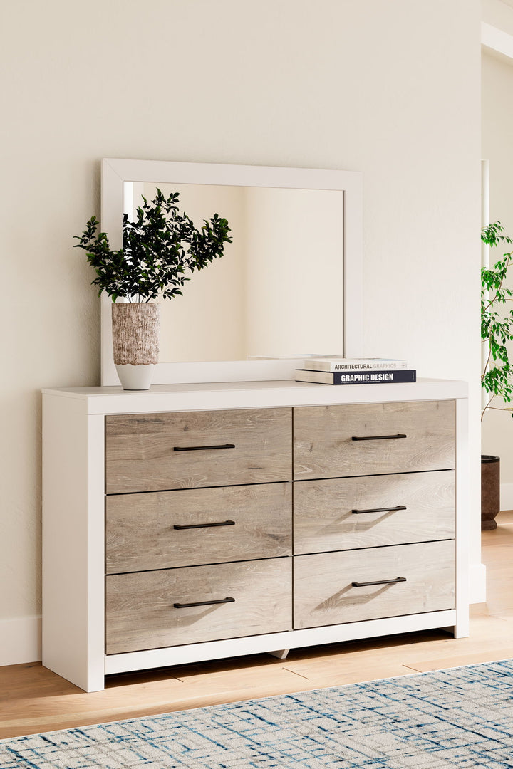 Charbitt - Dresser And Mirror - Two-tone
