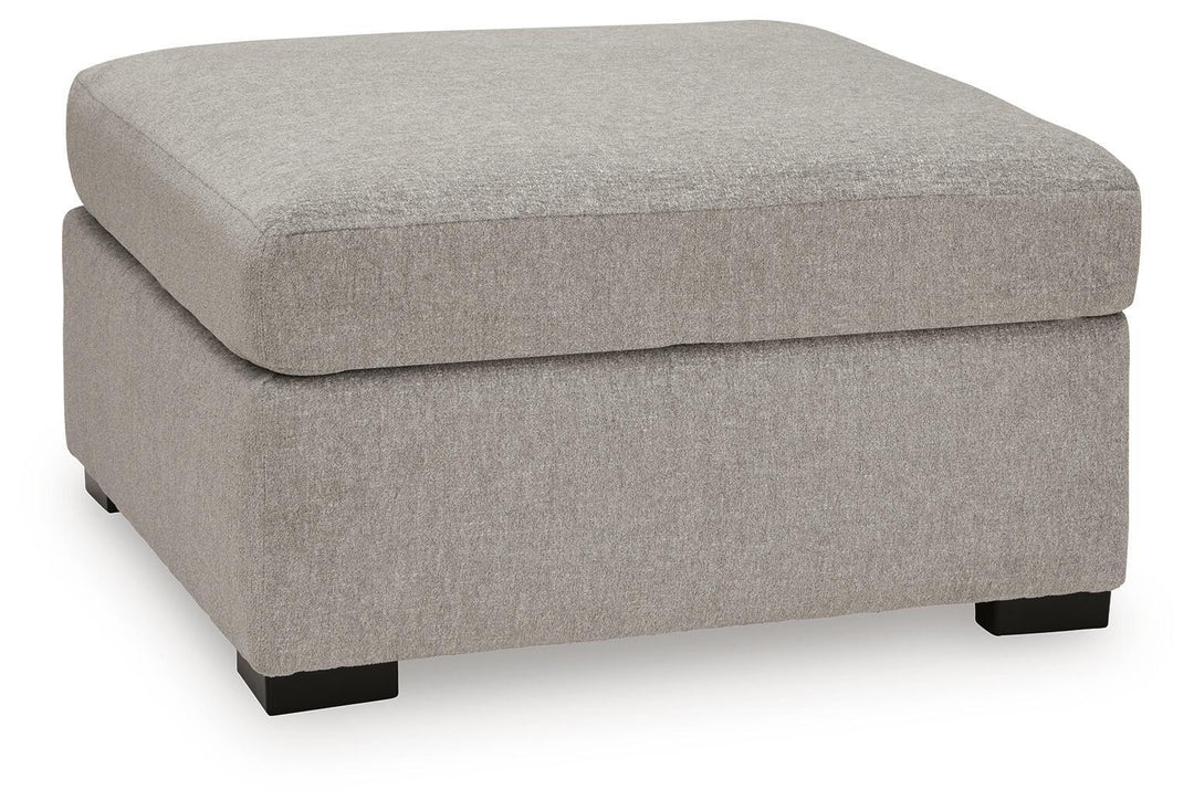 ModMax Luxe - Oversized Accent Ottoman - Flint - Roberts Furniture & Mattress (Yorktown, VA)