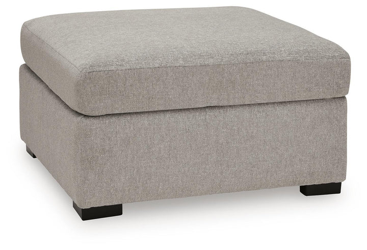 ModMax Luxe - Oversized Accent Ottoman - Flint - Roberts Furniture & Mattress (Yorktown, VA)