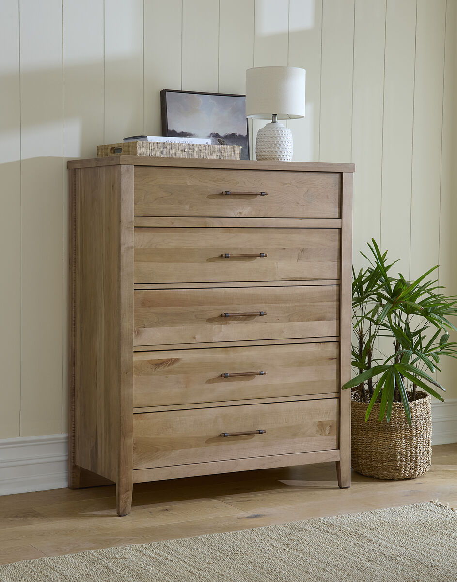 Pure Maple - 5 Drawer Chest