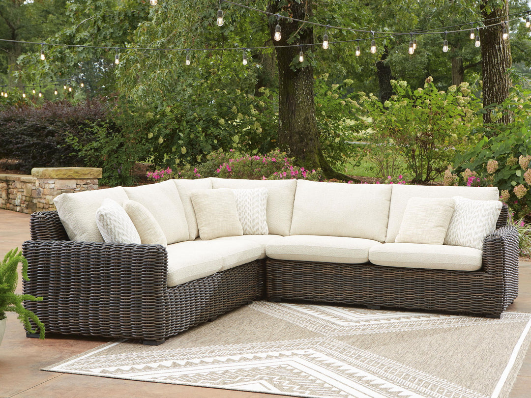 Kimora - Outdoor Sectional - Roberts Furniture & Mattress (Yorktown, VA)