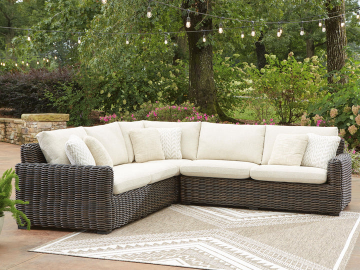 Kimora - Outdoor Sectional - Roberts Furniture & Mattress (Yorktown, VA)