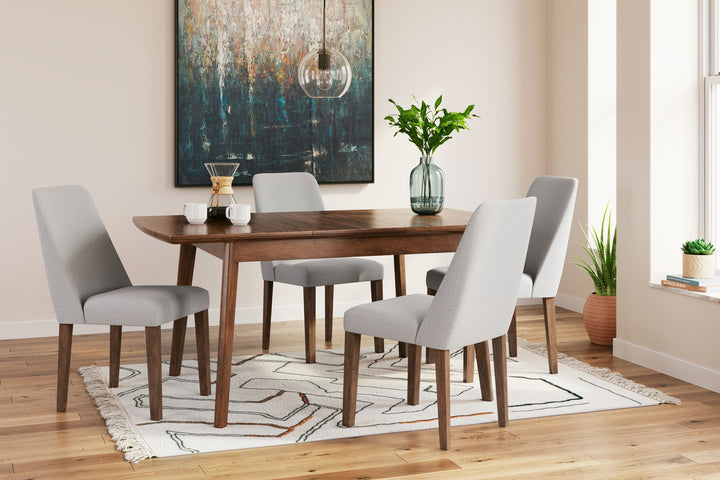 Lyncott - Butterfly Extension Table Set - Roberts Furniture & Mattress (Yorktown, VA)
