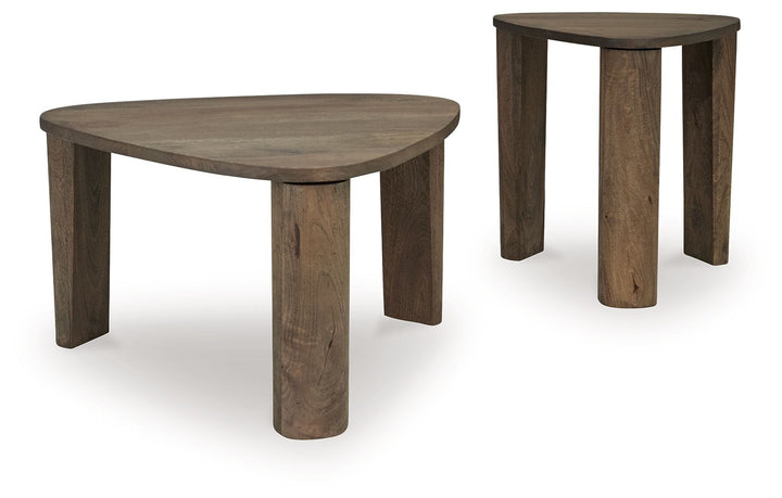 Reidport - Accent Cocktail Table Set (Set of 2) - Grayish Brown