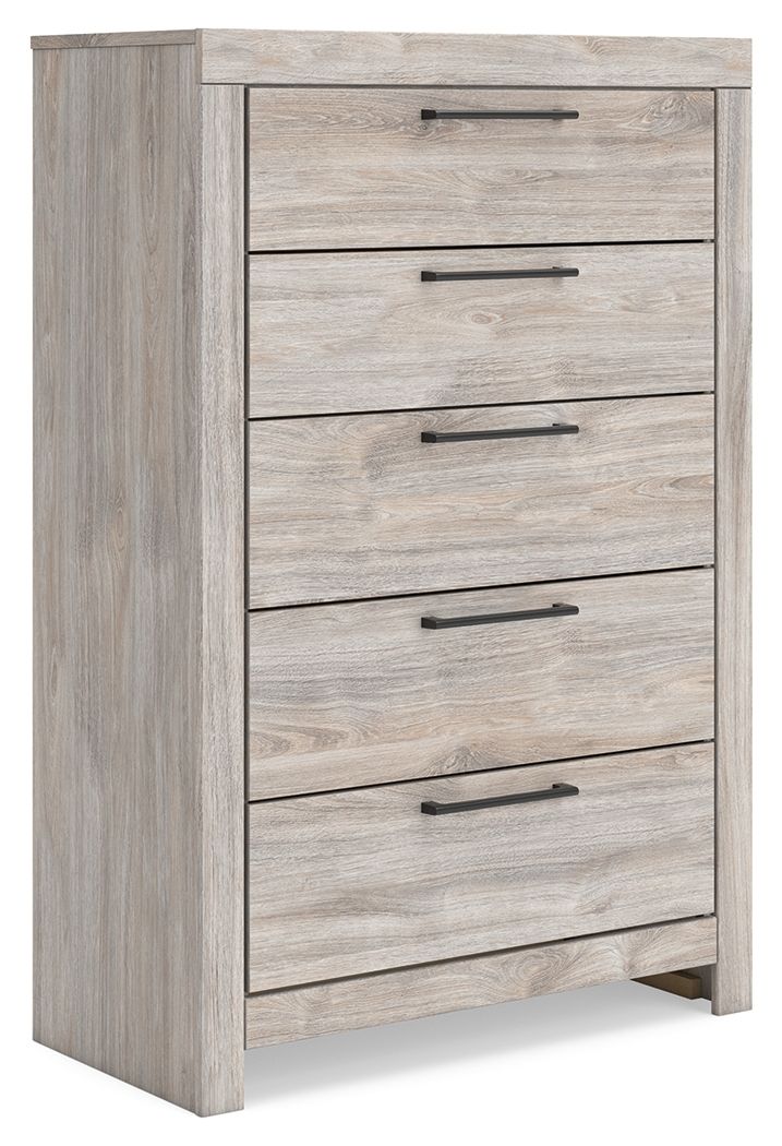 Broachmyn - Five Drawer Chest - Roberts Furniture & Mattress (Yorktown, VA)
