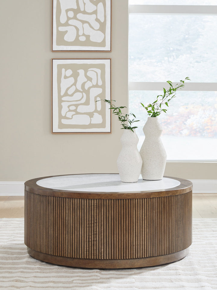 Hadonna - Round Table - Roberts Furniture & Mattress (Yorktown, VA)