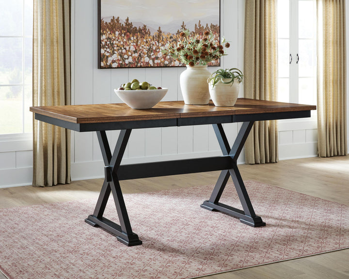 Wildenauer - Dining Room Extension Table - Roberts Furniture & Mattress (Yorktown, VA)