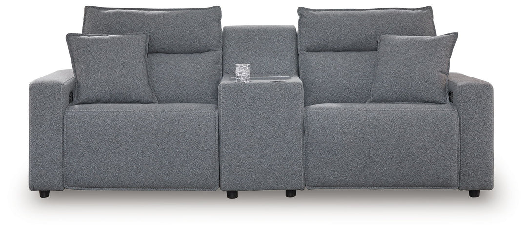 ModMax II - Salt And Pepper - Reclining Sectional