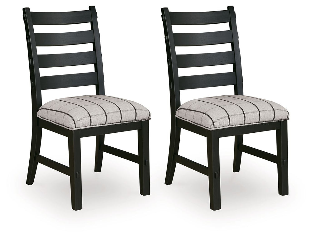 Ridgester - Dining Upholstered Side Chair (Set of 2) - Roberts Furniture & Mattress (Yorktown, VA)