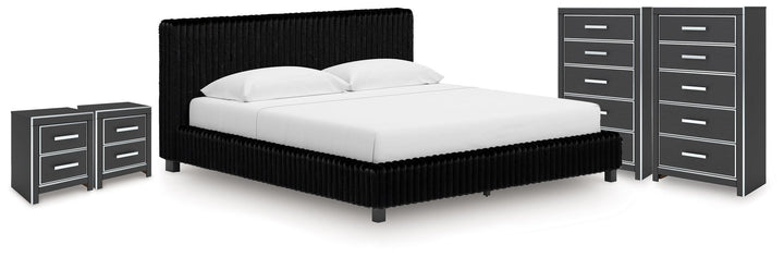 Zuraleus - Upholstered Bedroom Set