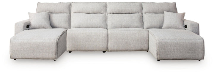 Modmax II - Reclining Sectional - Stone