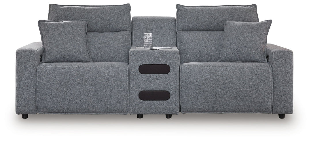 ModMax II - Salt And Pepper - Reclining Sectional