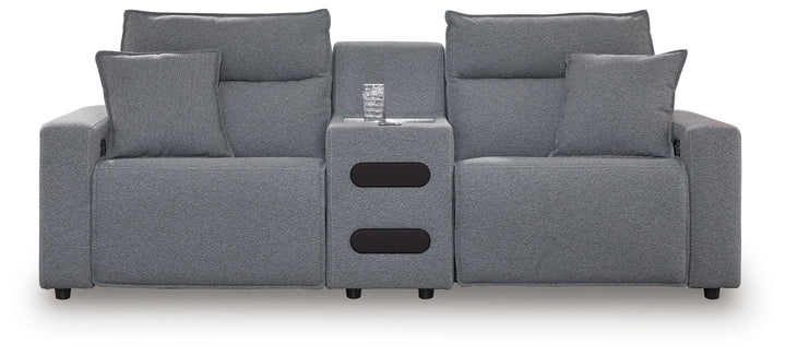 ModMax II - Salt And Pepper - Reclining Sectional