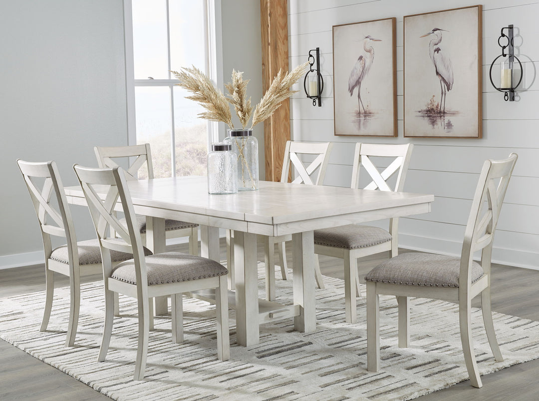 Robbinsdale - Rectangular Dining Room Extension Table Set - Roberts Furniture & Mattress (Yorktown, VA)