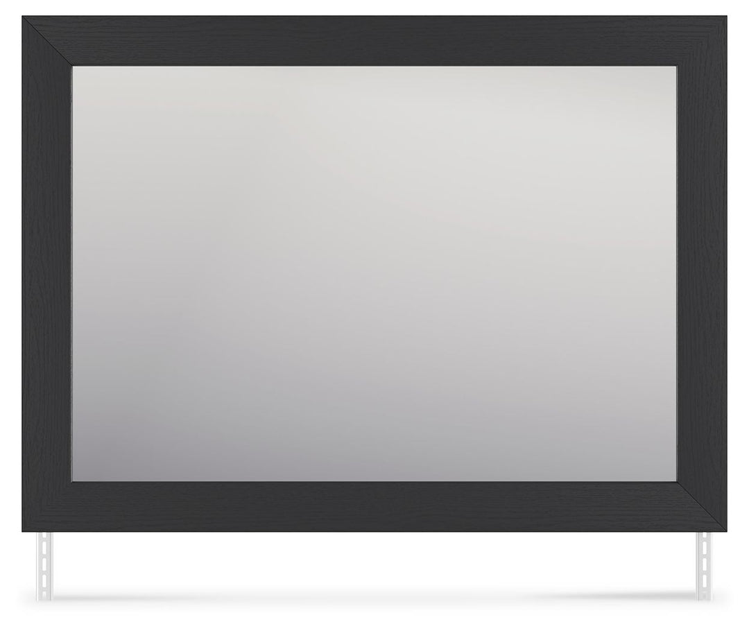 Vertani - Bedroom Mirror - Black