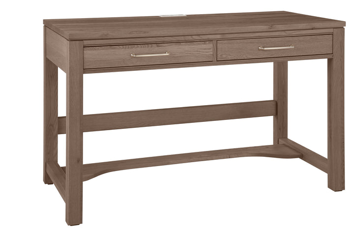 Tide & Timber - 2 Drawers Desk With Multi Charging Outlets - Roberts Furniture & Mattress (Yorktown, VA)