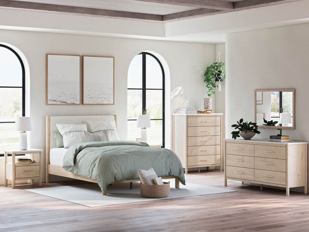 Cadmori - Panel Bedroom Set - Roberts Furniture & Mattress (Yorktown, VA)