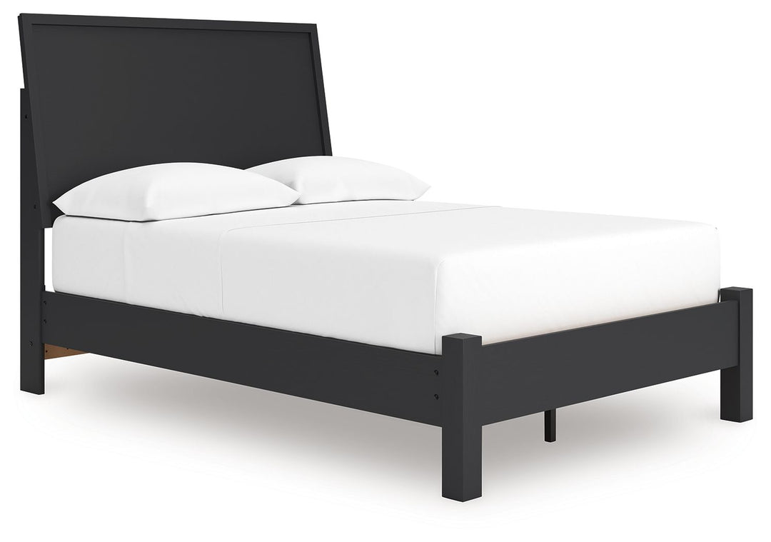 Danziar - Panel Bed With Low Footboard - Roberts Furniture & Mattress (Yorktown, VA)