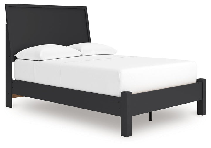 Danziar - Panel Bed With Low Footboard - Roberts Furniture & Mattress (Yorktown, VA)